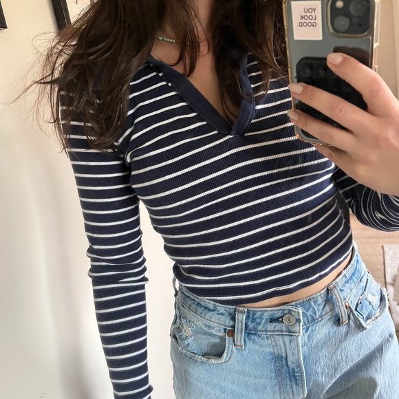 Abercrombie soft striped long sleeve - Picture 1 of 2